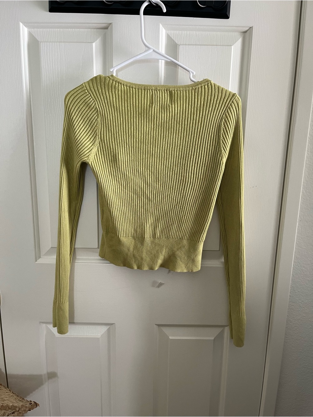 PINK ROSE Rib Knit Cardigan and Top - Picture 4 of 5
